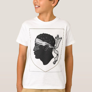 コルシカフランスの紋章付き外衣 Tシャツ