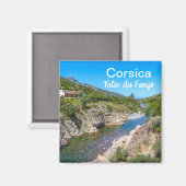 コルシカフランスヴァレデュファンゴサミナリー マグネット (正面/裏面)