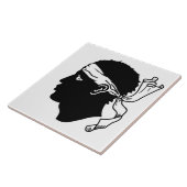 コルシカ国旗のタイル タイル (側面)