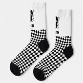 コルシカ国旗のファッション/スポーツ ソックス (左)