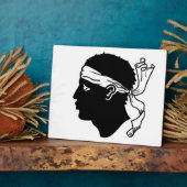 コルシカ国旗のプラーク フォトプラーク (側面)