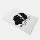 コルシカ国旗を持つドアマット ドアマット (アングル)