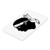 コルシカ国旗を持つフレキシブルなフォトマグネット マグネット (左側)