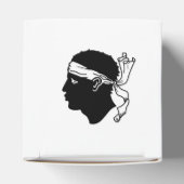 コルシカ国旗を持つ愛国的な優遇箱 フェイバーボックス (上部)