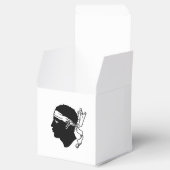 コルシカ国旗を持つ愛国的な優遇箱 フェイバーボックス (オープン)