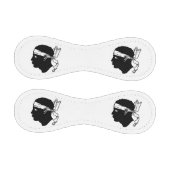 コルシカ国旗を持つ愛国野球 野球ボール (パネル)