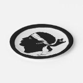 コルシカ国旗紙プレート ペーパープレート (アングル)