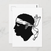 コルシカ国旗 ポストカード (正面/裏面)