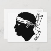 コルシカ国旗 ポストカード (正面/裏面)