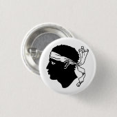 コルシカ国旗 缶バッジ (正面&裏面)