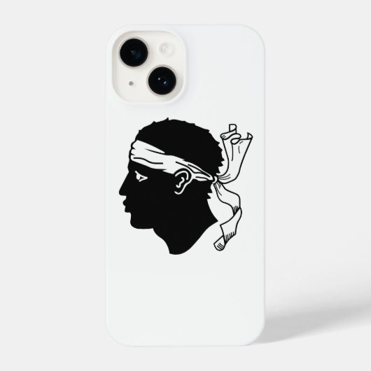 コルシカ国旗 iPhoneケース (裏面)