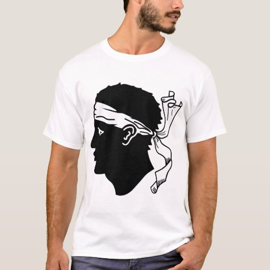 コルシカ国旗 Tシャツ (正面)