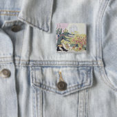 コルシカ島のワニ 缶バッジ (インサイチュ)