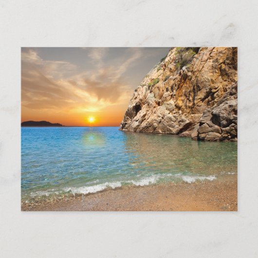 コルシカ島の風景 ポストカード (正面)