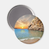 コルシカ島の風景 マグネット (正面/裏面)