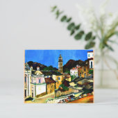 コルシカ島ベルゴデール教会 ポストカード (スタンド正面)