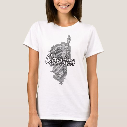 コルシカ島 Tシャツ (正面)