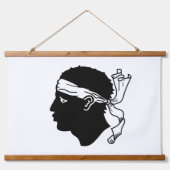 コルシカ州旗と壁のタペストリー,フランス 吊り下げ型タペストリー (正面)