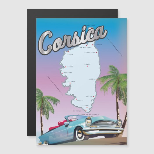 コルシカ旅行ポスター (正面/裏面)