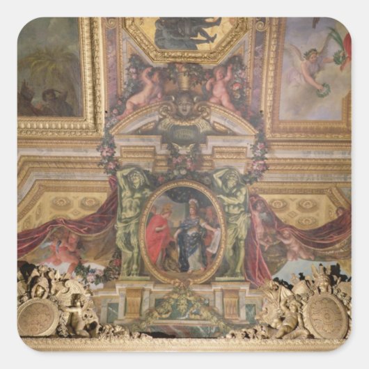 コルシカ民族攻撃の償い スクエアシール (正面)