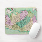 コルシカ1768年の軍の地図 マウスパッド (マウス)