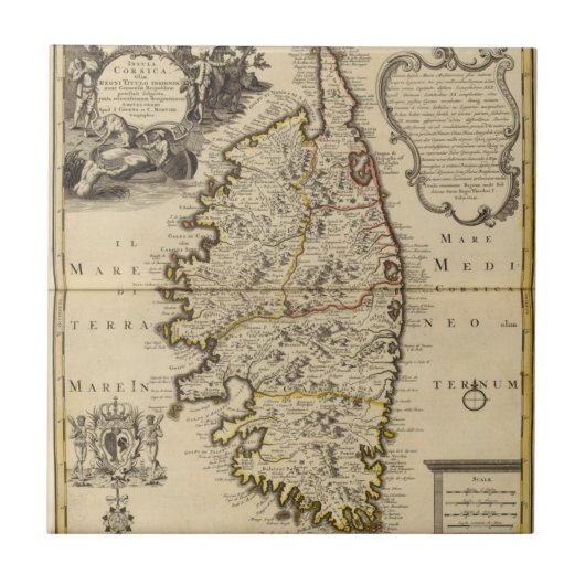 コルシカ タイル (正面)