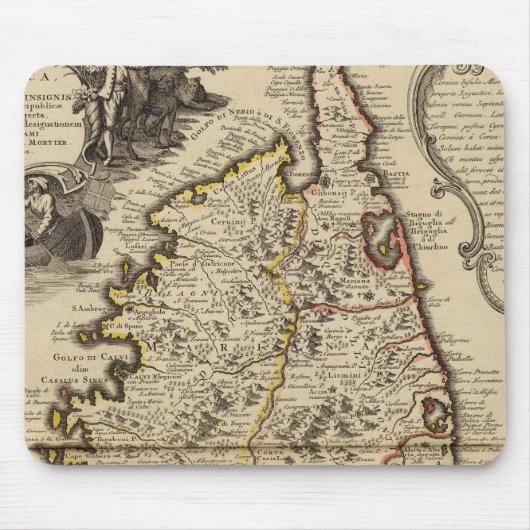 コルシカ マウスパッド (正面)
