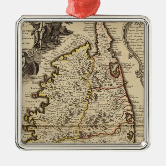 コルシカ メタルオーナメント (正面)