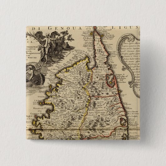 コルシカ 缶バッジ (正面)