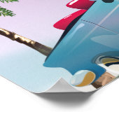 コルシ図解入りの、写真付きのカの地図 ポスター (角)