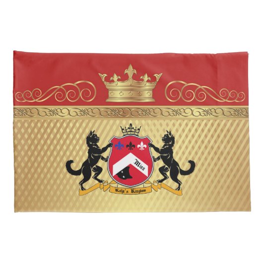 コルジャ王国ピロー王室のケース！ 枕カバー (裏面-右)