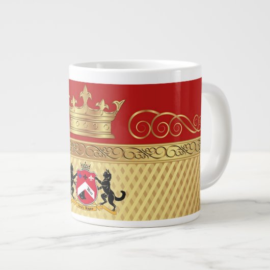 コルジャ王国王室のジャンボマグ！ ジャンボコーヒーマグカップ (正面右)