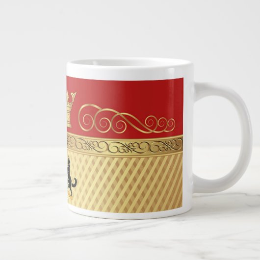 コルジャ王国王室のジャンボマグ！ ジャンボコーヒーマグカップ (右)