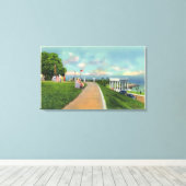 コルスヒルビューオブザプロムナード キャンバスプリント (インサイチュ (ウッドフロア))