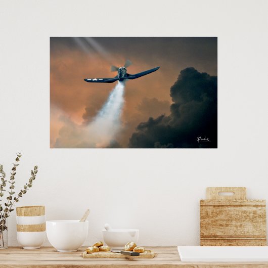 コルセア登山 ポスター (キッチン)