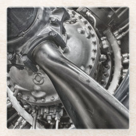 コルセア ガラスコースター