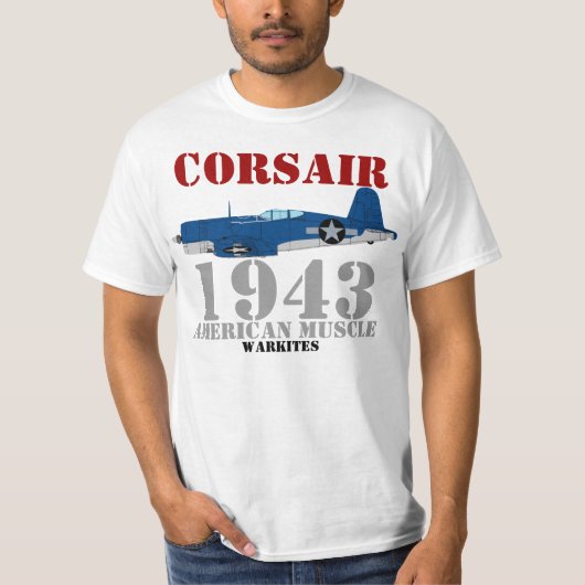 コルセア – マッスルTシャツ – F4U-1A Tシャツ (正面)