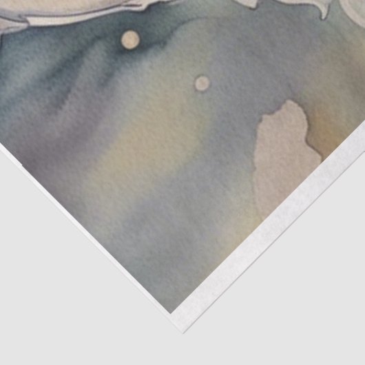 コルセットとストッキング水色の分離紙 薄葉紙 (詳細)