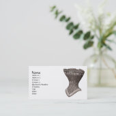 コルセットのイチジク119 (版2) 名刺 (スタンド正面)