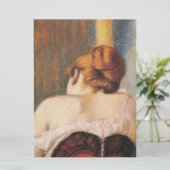 コルセットの女性（Federico Zandomenegi著） カード (スタンド正面)