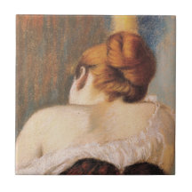 コルセットの女性（Federico Zandomenegi著）
