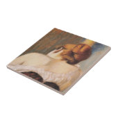 コルセットの女性（Federico Zandomenegi著） タイル (側面)