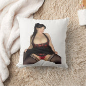 コルセットの洋服（両面） クッション (ブランケット)