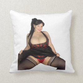 コルセットの洋服（両面） クッション