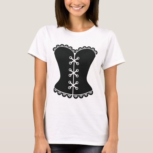 コルセットTシャツ Tシャツ (正面)