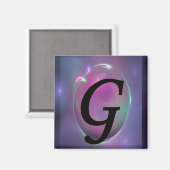 コルセビアGイニシャル磁石 マグネット (正面/裏面)