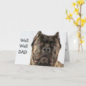 コルソは父の日=もっとも偉大パパだと言ってる！ カード (黄色い花)