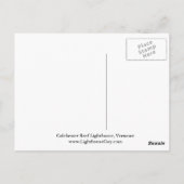 コルチェスターリーフライトハウスバーモント葉書 ポストカード (裏面)