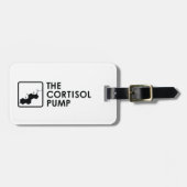 コルチゾールポンプ水平投与荷物タグ ラゲッジタグ (正面横)