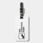 コルチゾールポンプ水平投与荷物タグ ラゲッジタグ (正面縦)